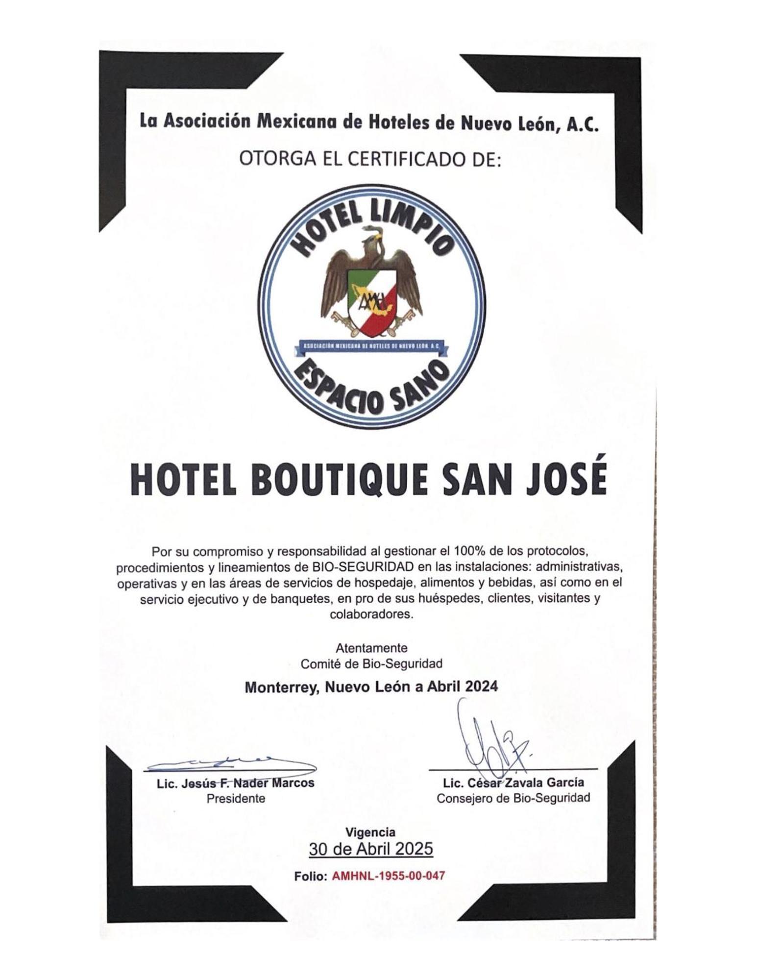 San Jose Suites Boutique Linares Exterior foto
